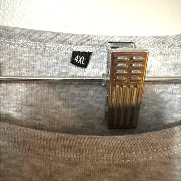 Freezing Season Graphic Long Sleeve Raglan Teeshirt 4XL Red/Blue/Grey Colorblock - Picture 3 of 7